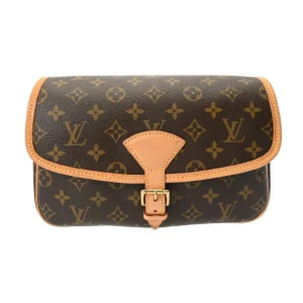 Louis Vuitton Monogram Sologne Brown Canvas Shoulder Bag